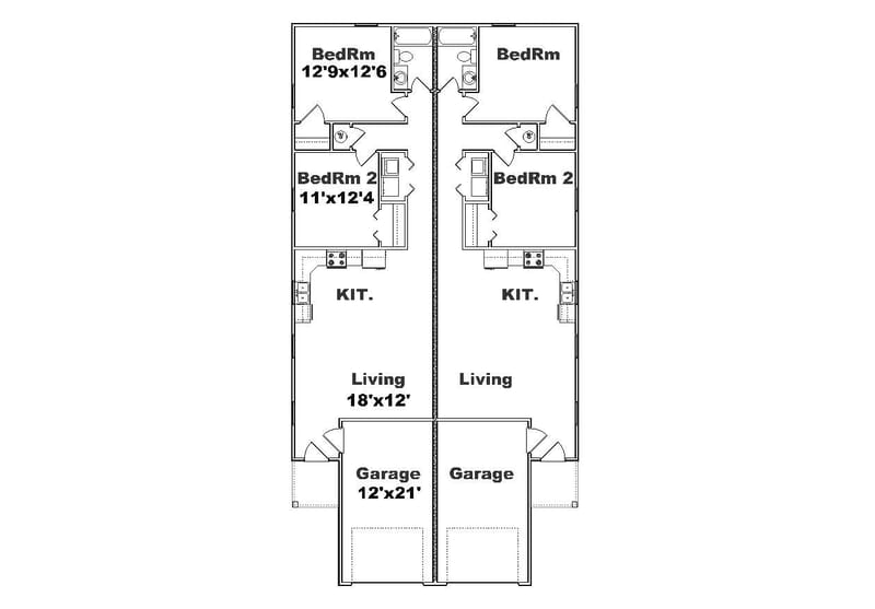 Unlocking the Potential of Tight Spaces Crafting Smart Narrow Lot Duplex Designs 2