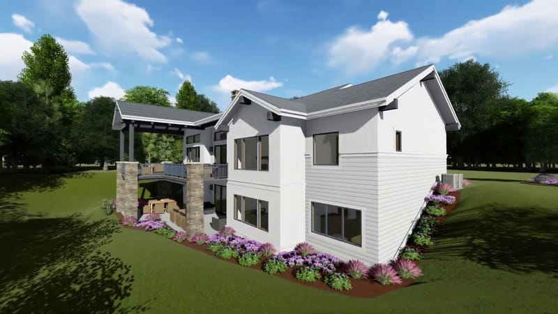 Unlocking the Potential of Your Sloped Lot with Ranch Walkout Bas 4