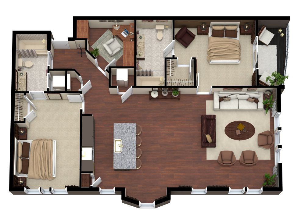 Unlocking the Secrets to a Perfect Two-Bedroom Condo Layout for Your Life 2