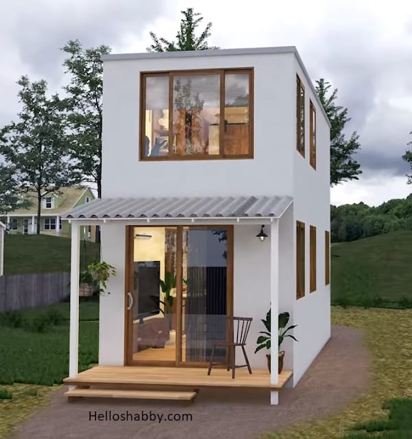 Unlocking Vertical Living The Genius of Two Story Tiny House Plans 4