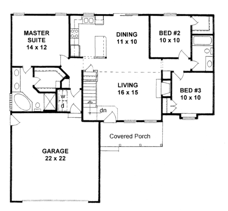 Unpacking the Appeal of 3 Bedroom 2 Bathroom Floor Plans for 3