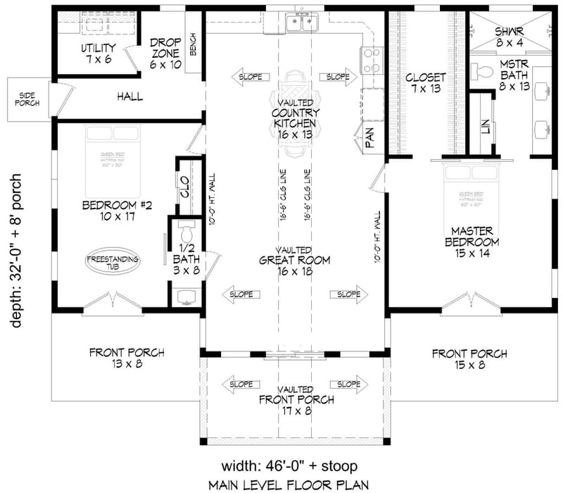 Unpacking the Appeal of a 2 Bedroom 1.5 Bath Home 3