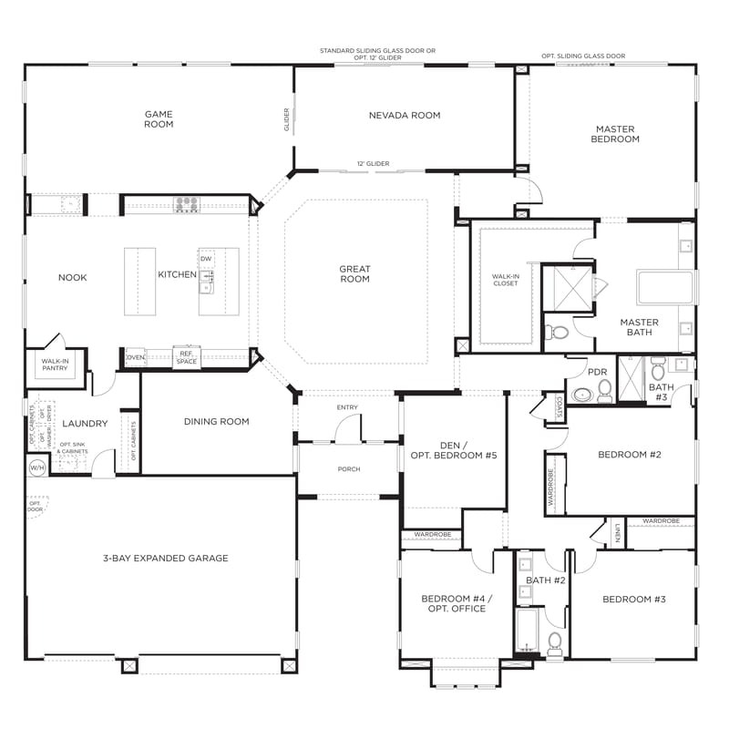 Unpacking the Appeal of Five Bedroom Single Story Layouts for Modern Living 2