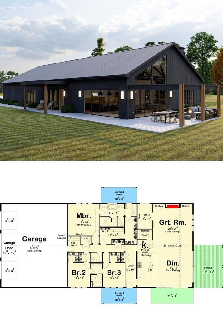 Unpacking the Appeal of Three Bedroom Barndominium Layouts for 3