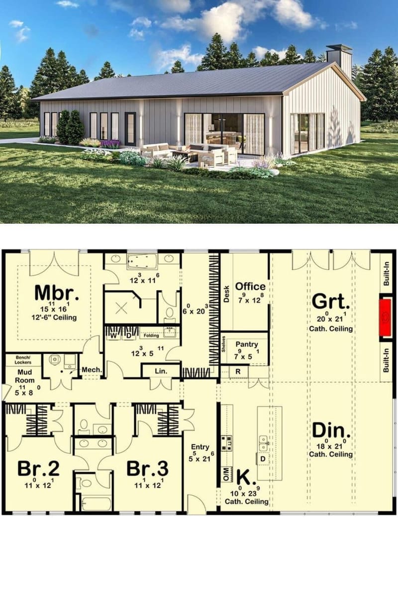 Unpacking the Appeal of Three Bedroom Barndominium Layouts for 4