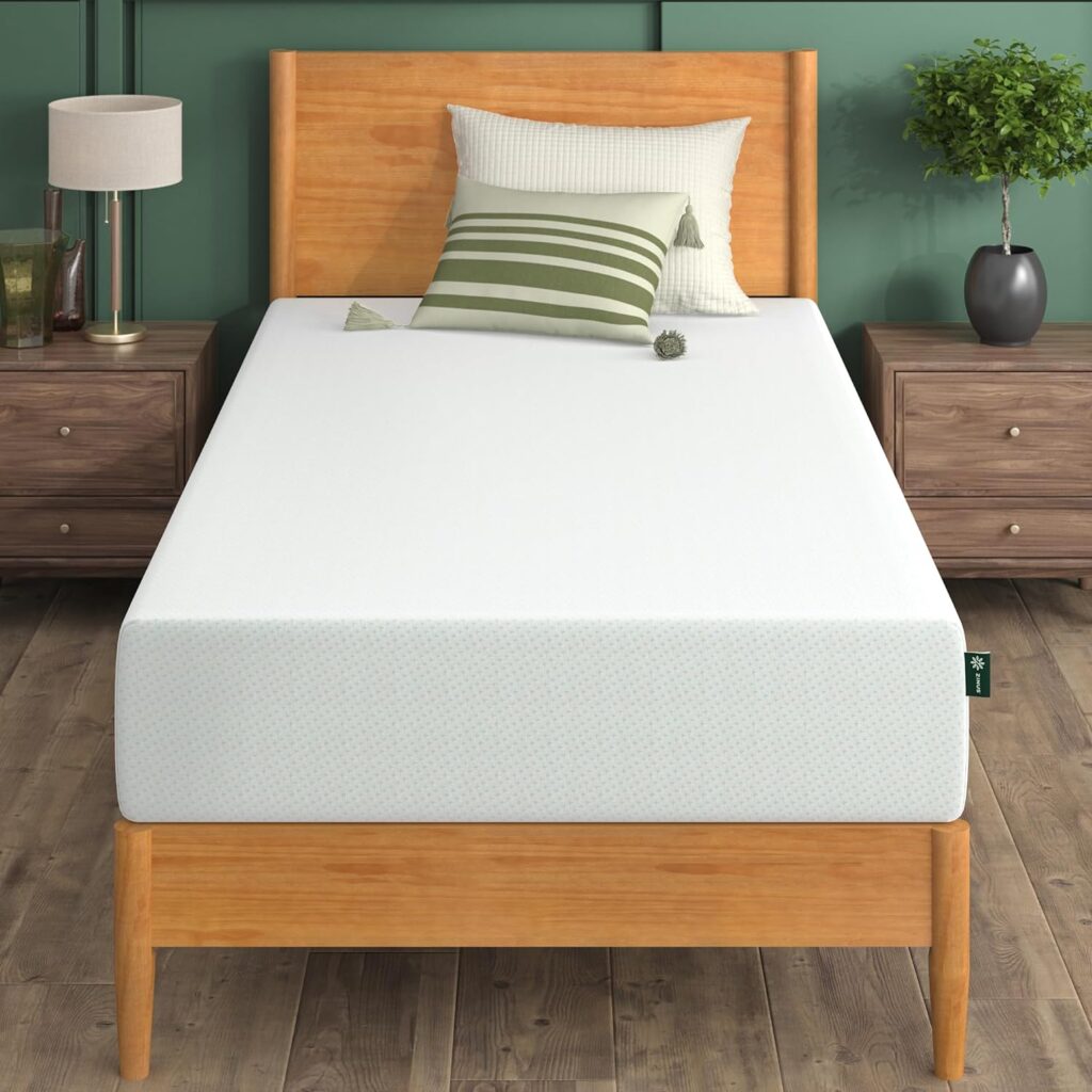Unpacking the Comfort of a 6-Inch Zinus Green Tea Memory Foam Mattress 3
