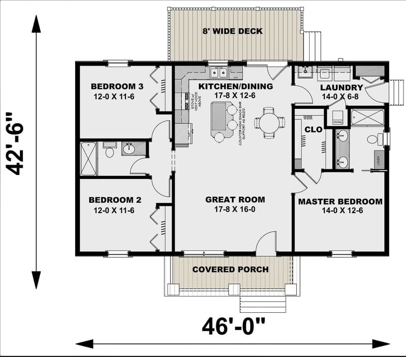 Unpacking the Enduring Appeal of a Three-Bedroom, Two-Bathroom Layout 3