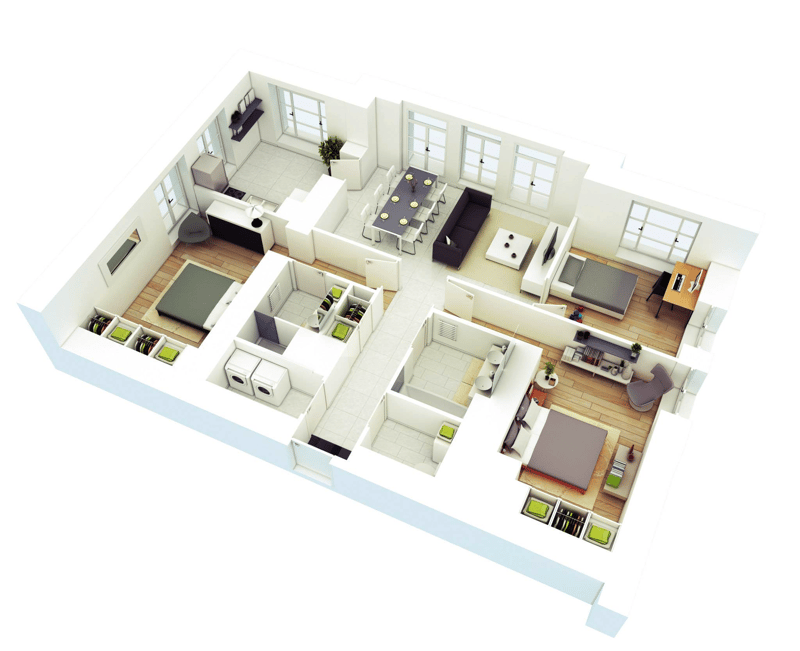 Unpacking the Secrets to a Brilliant 3 Bedroom House Floor Plan 3