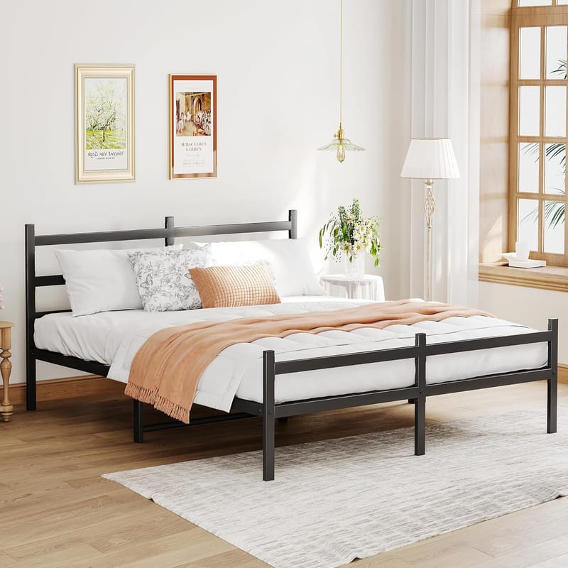 Unpacking the Strength and Serenity of a King Size Steel Bed Frame 3