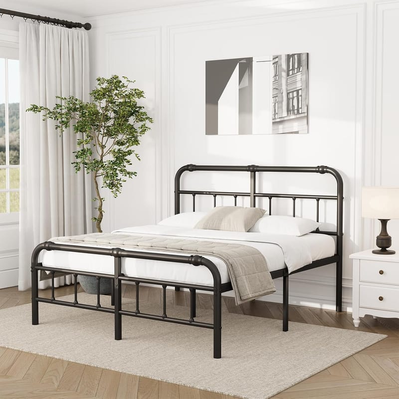 Unpacking the Strength and Serenity of a King Size Steel Bed Frame 5