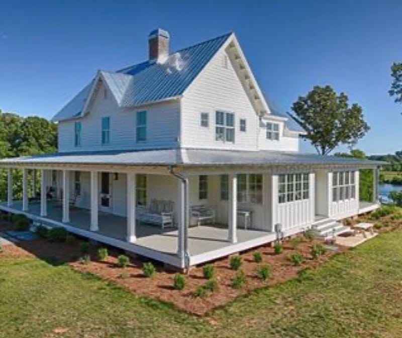 Unpacking the Timeless Appeal of a Farmhouse with Its Embrace of a Wrap 4