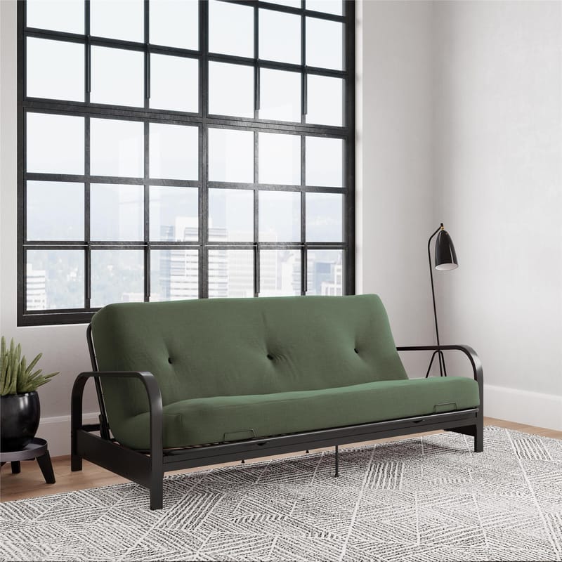 Unpacking the Versatility of Metal Frame Futons with Mattresses 1