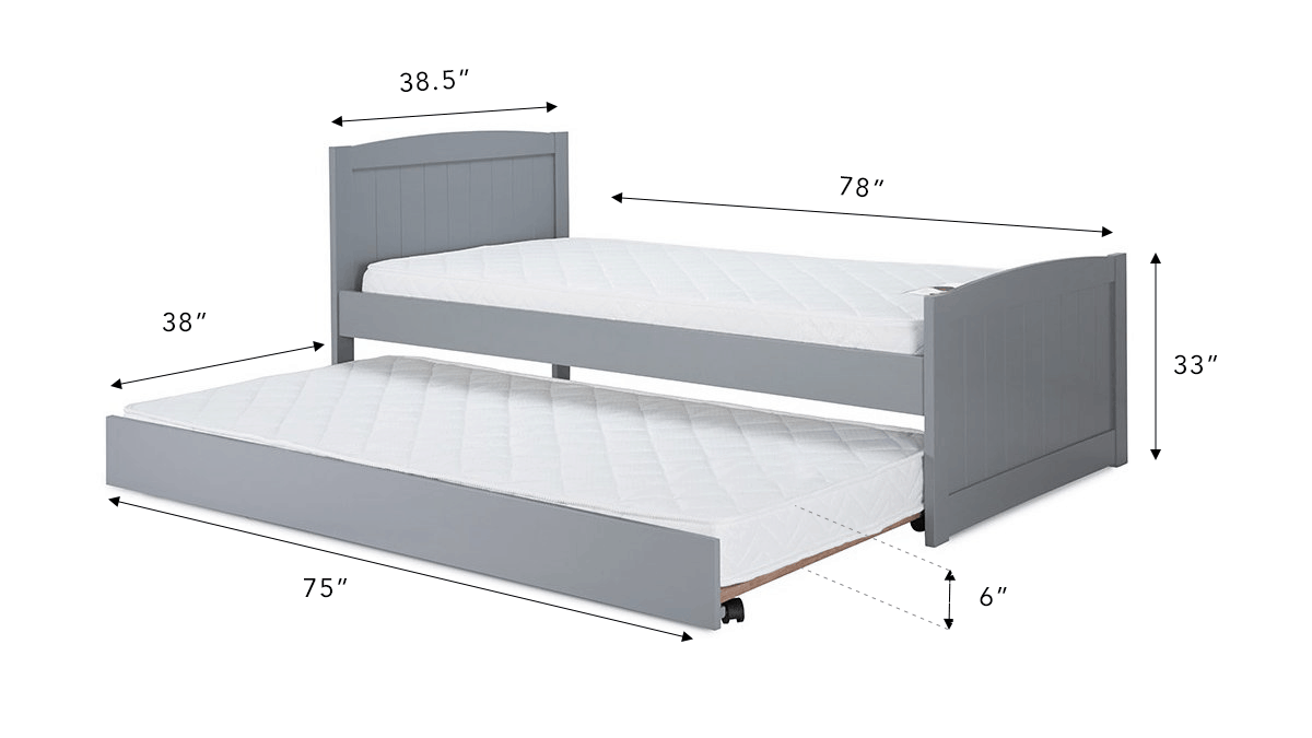 Unraveling the Mystery of Trundle Bed Mattress Sizes for a 1