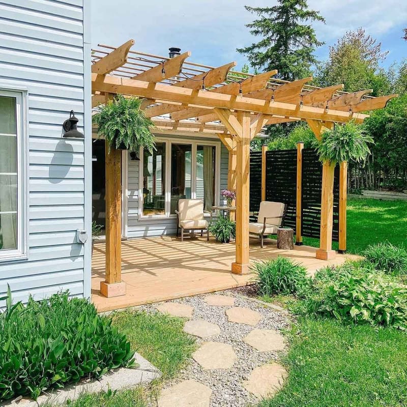 Unveiling the Front Yard Pergola How to Craft a Welcoming Home 3