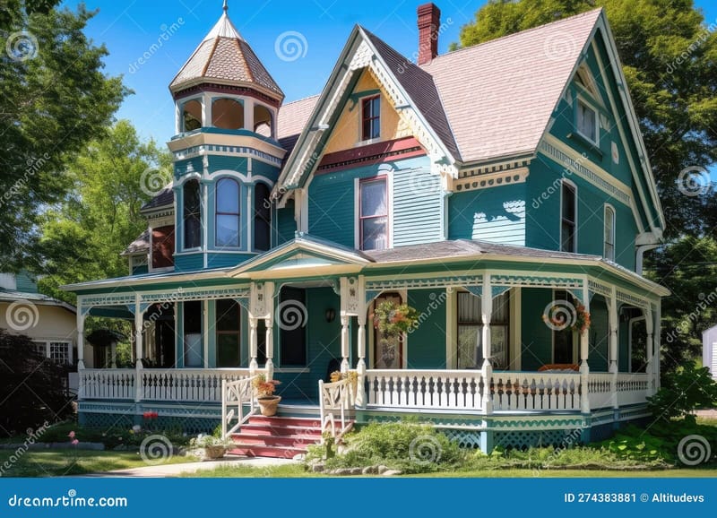 Unveiling the Soul of a Victorian Home with Its Embrace of a Wrap-Around 4