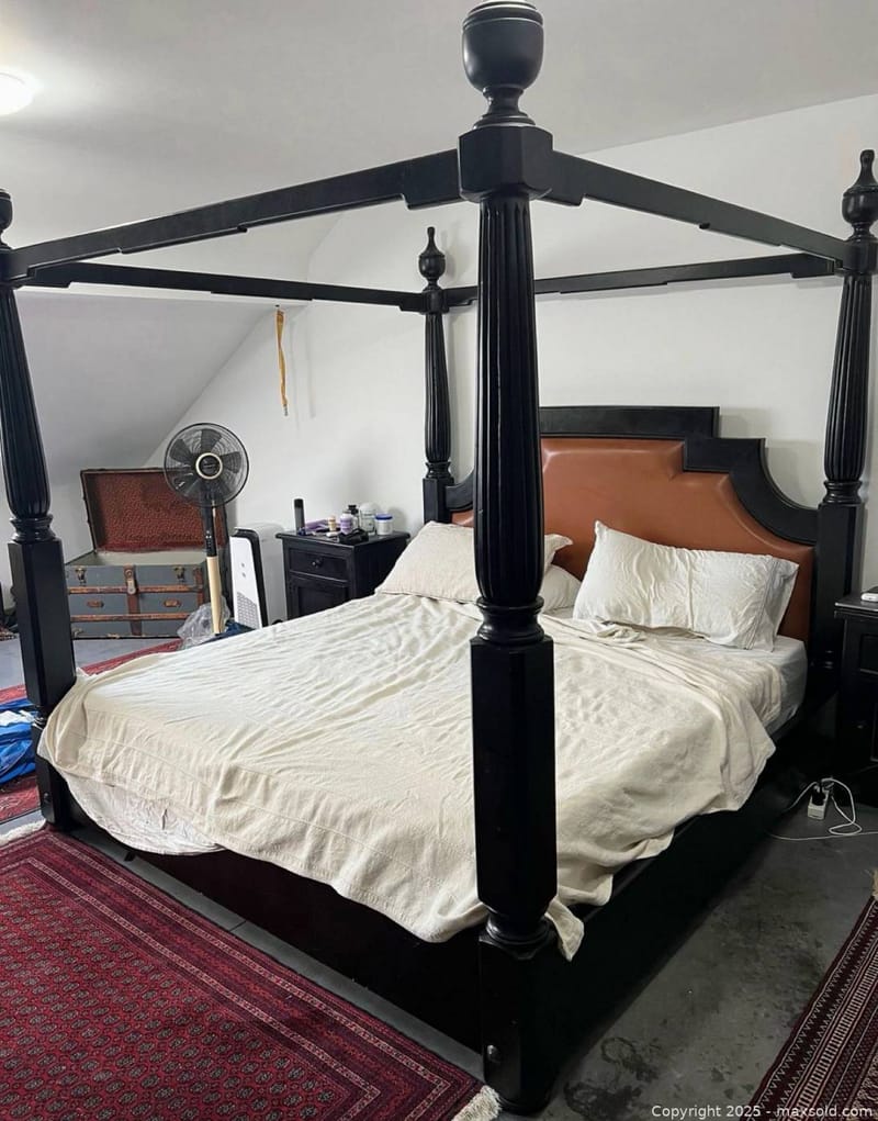 Unveiling the Timeless Allure of the Four Poster King Bed Frame 4