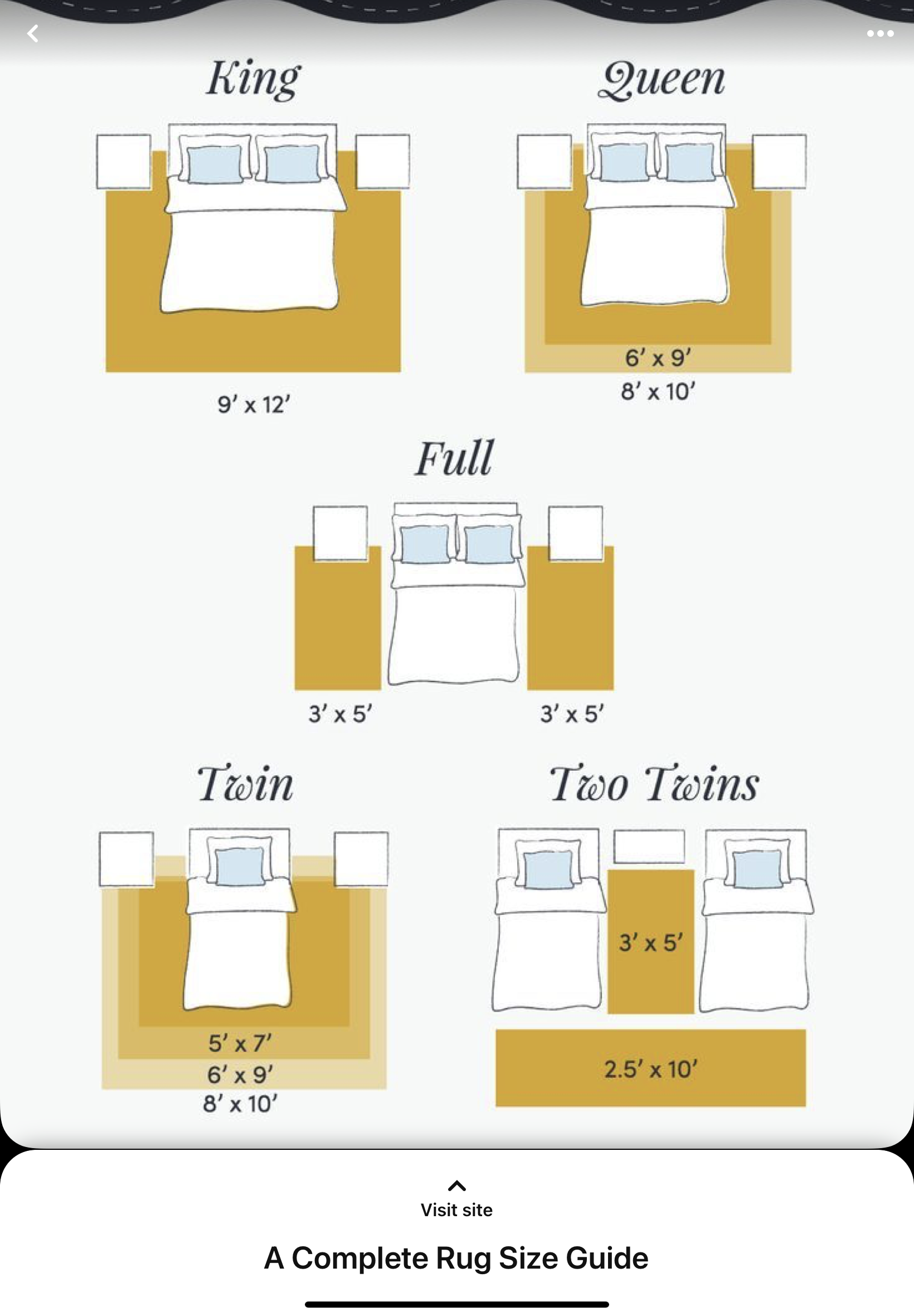 what rug size for queen bed 2