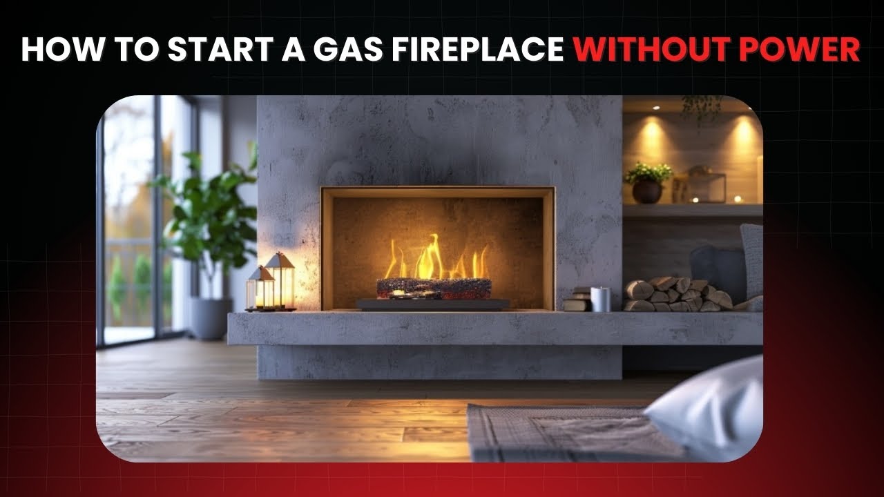will a gas fireplace work without electricity 4