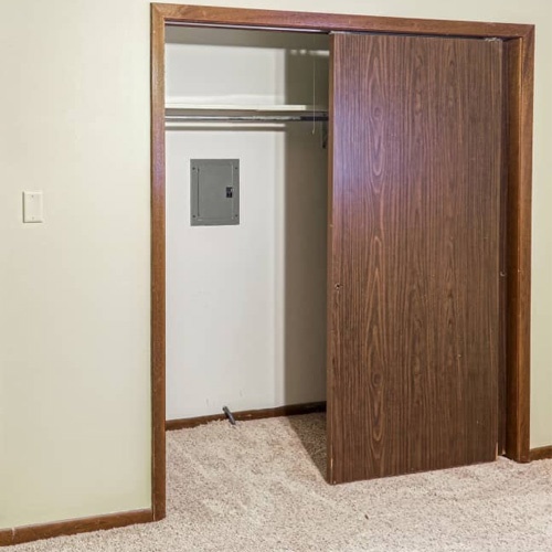 wood sliding closet doors for bedrooms 4