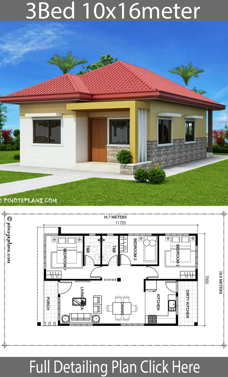 small home plans with 3 bedrooms 4