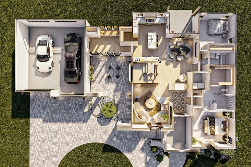 The Art of Living Large in a 2000 Sq Ft Home Thoughtful Layouts Explored 3