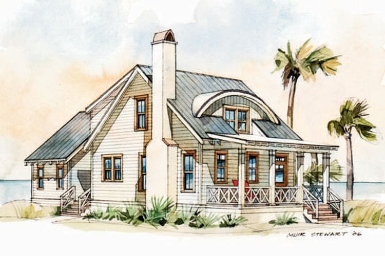 beach cottage style house plans 2
