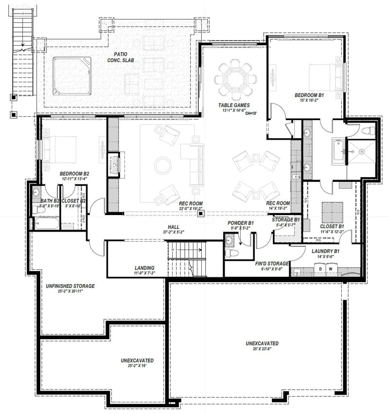 Unlocking Potential The Art of Designing a House with a Walkout Basement 2