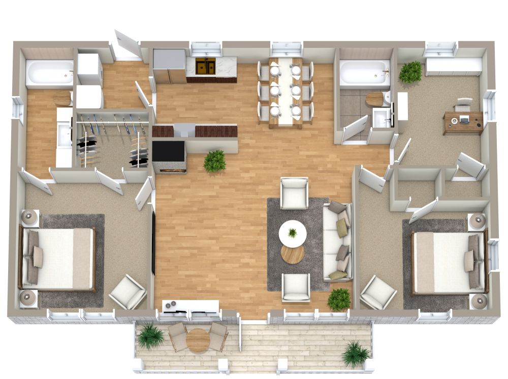 1100 sq ft floor plans
