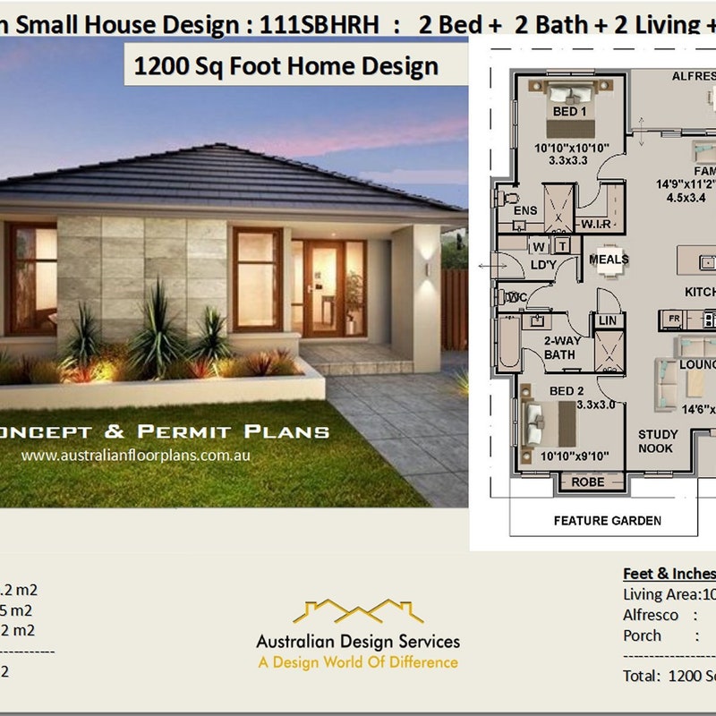 1200 square foot house plans