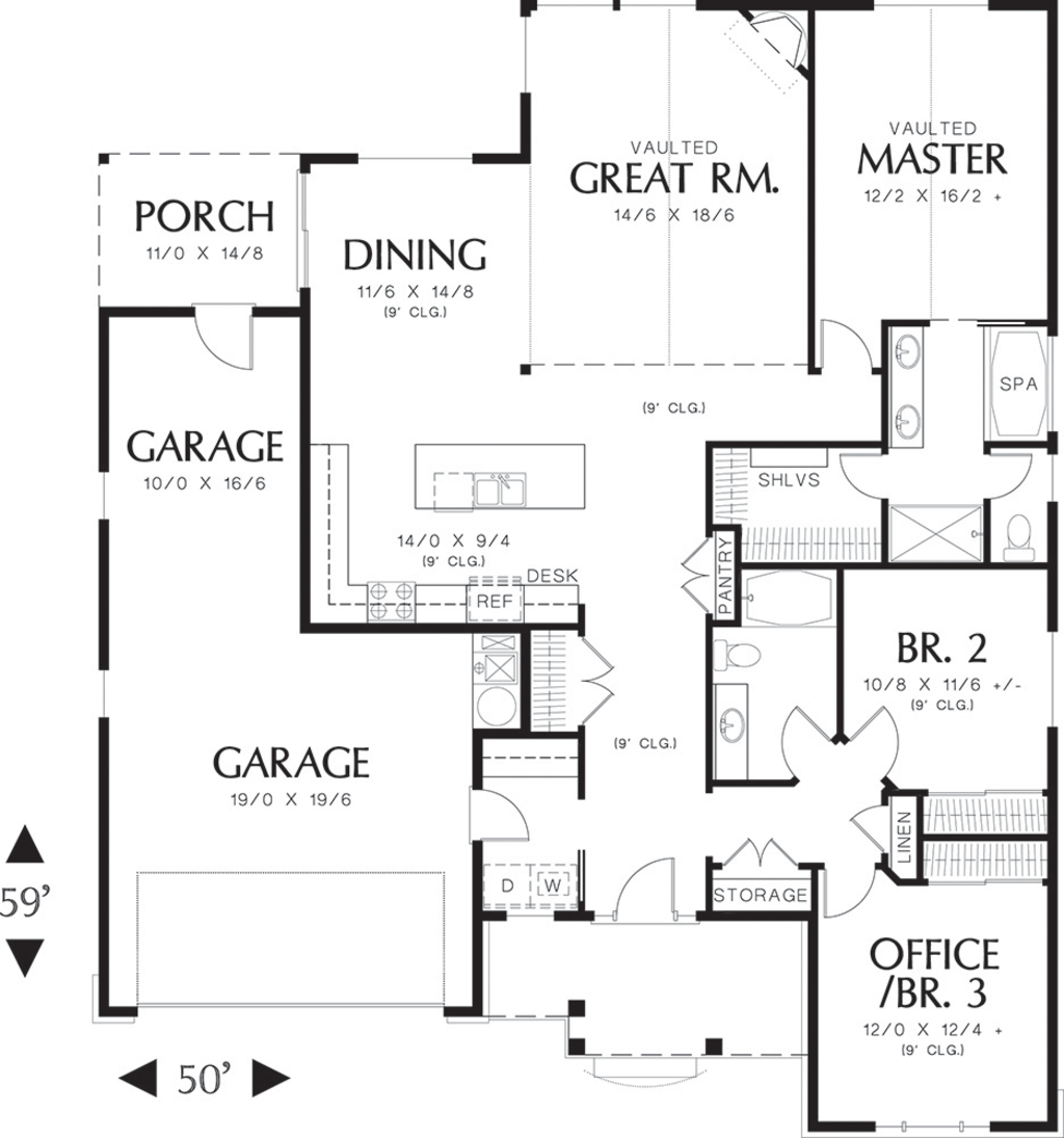 1800 sq feet house plans