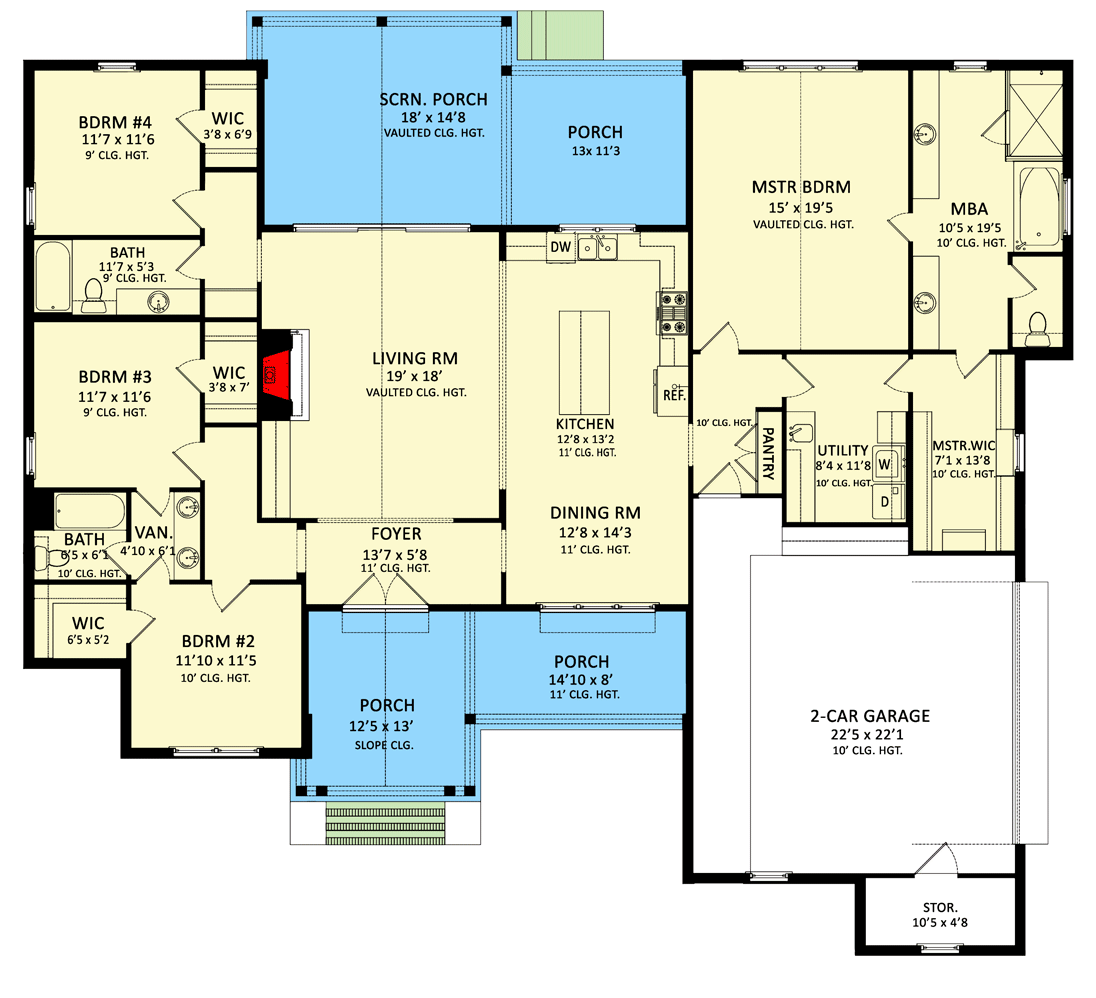 2400 square feet house plans