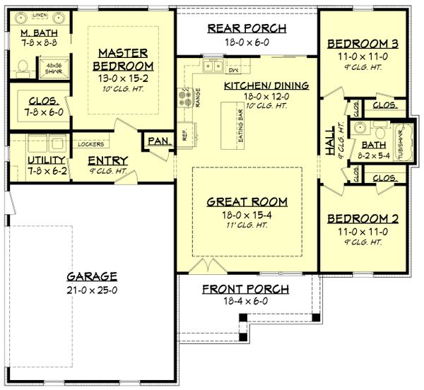 3 bedroom 2 bathroom house plans