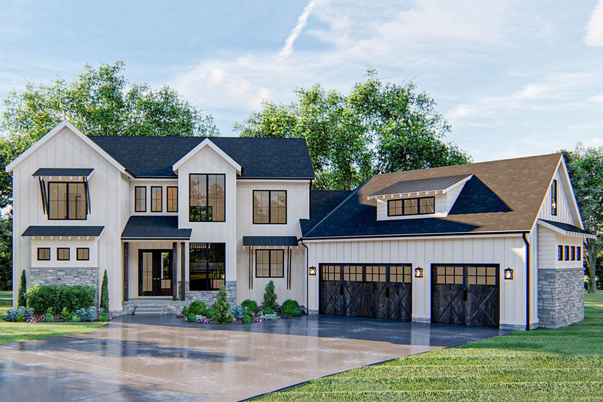 3 car garage home designs