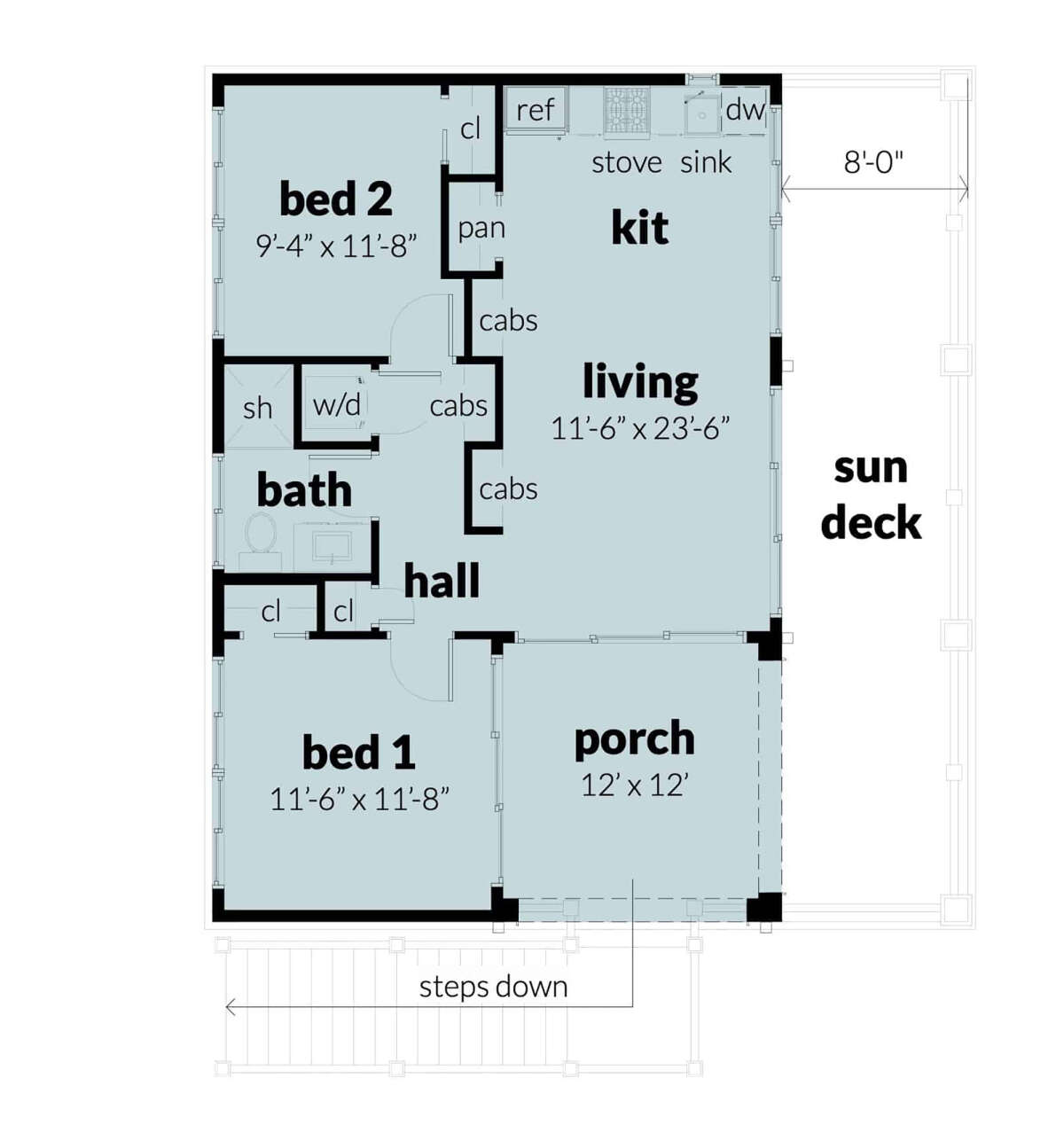 750 sq foot house plans