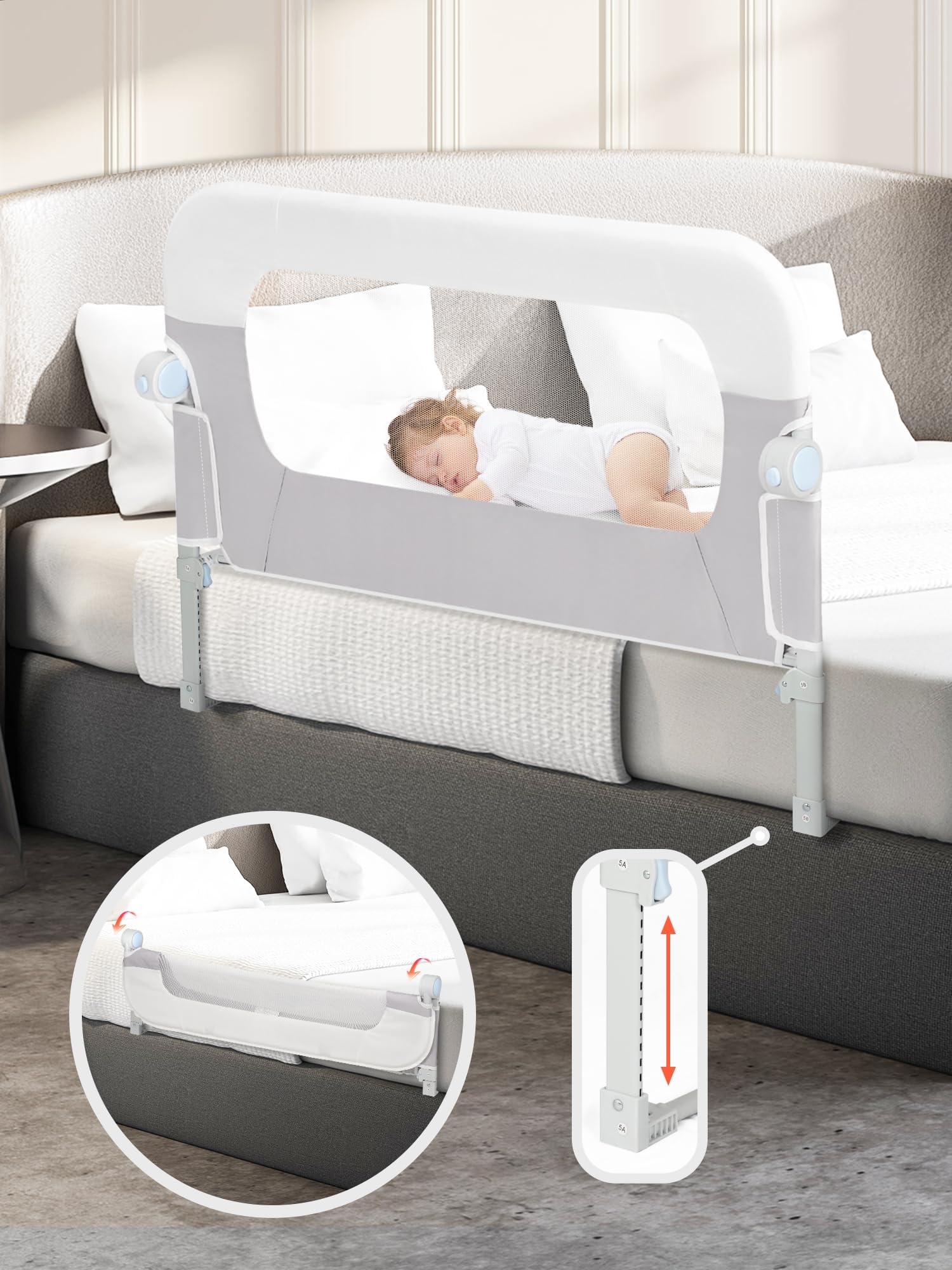 bed rail for full size bed