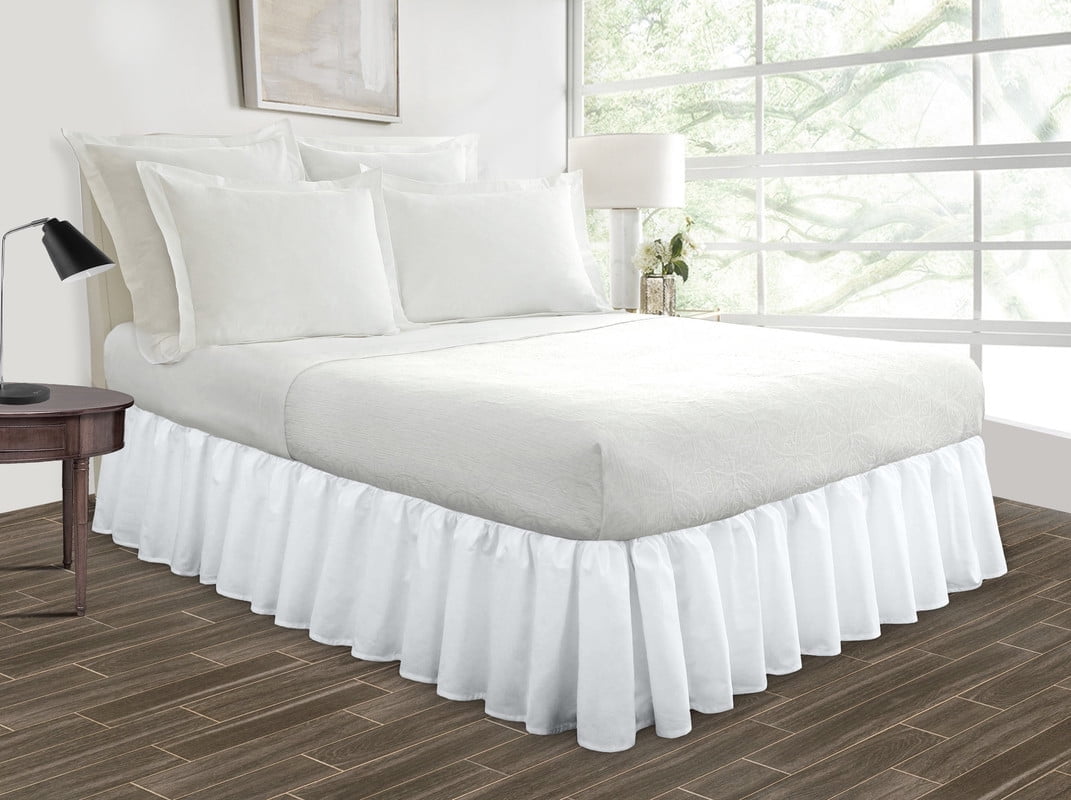 Beyond the Basics How a King Size White Bed Skirt Transforms Your Space