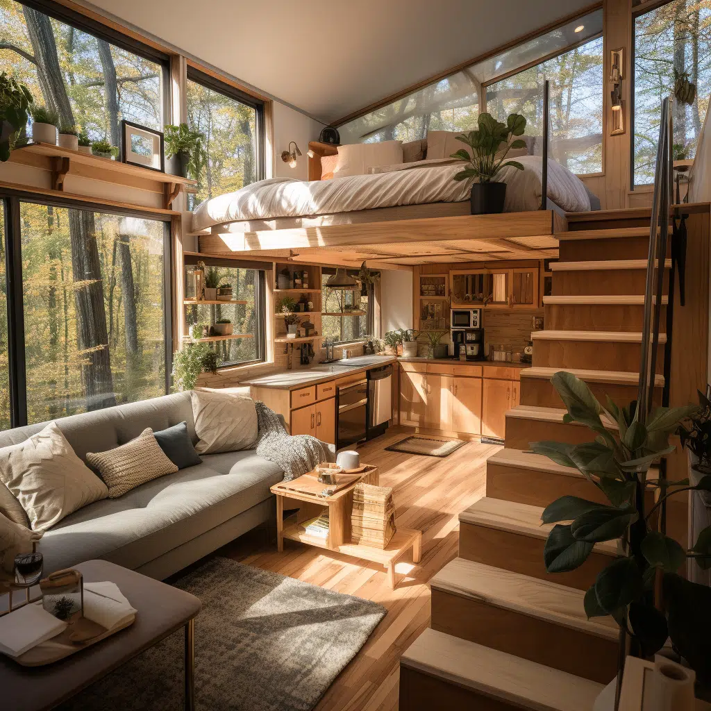 Creating Cozy Nooks for Two Bedrooms in Your Tiny Home