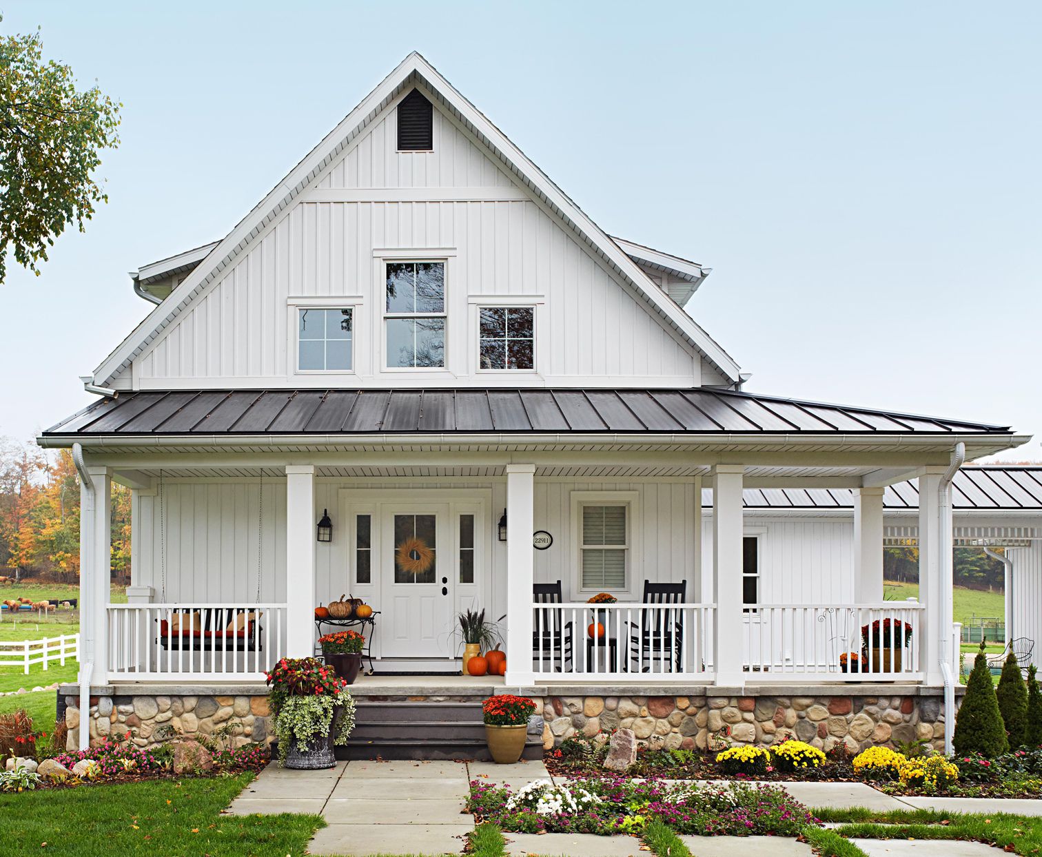 Embracing the Timeless Charm of a Farmhouse with Its Wrap
