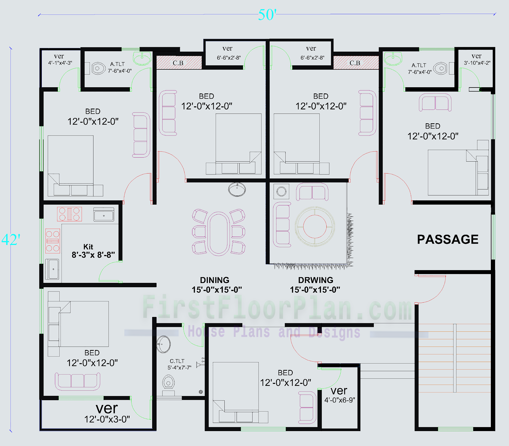 floor plan 2000 sq ft house