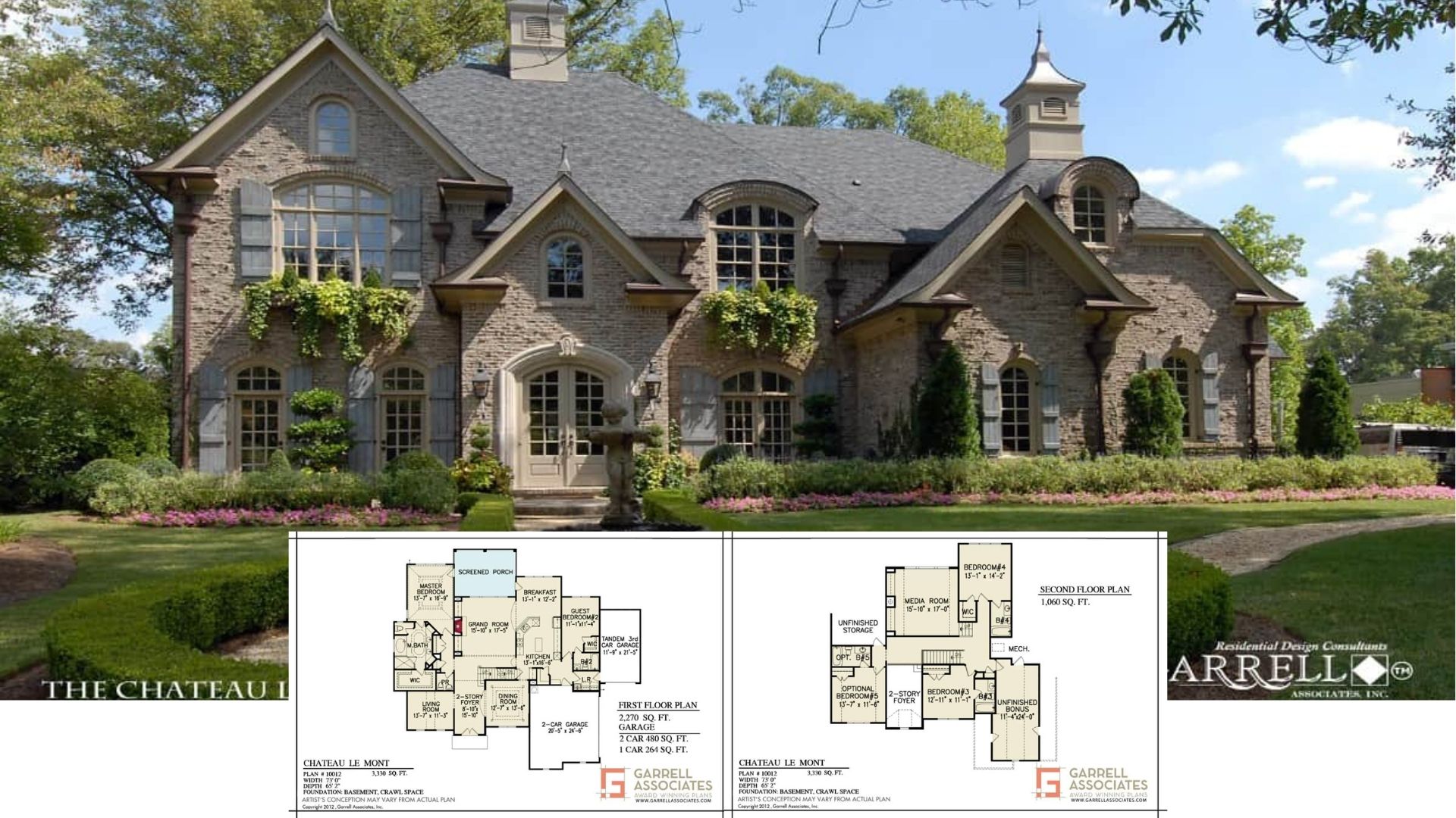 french country home design plans