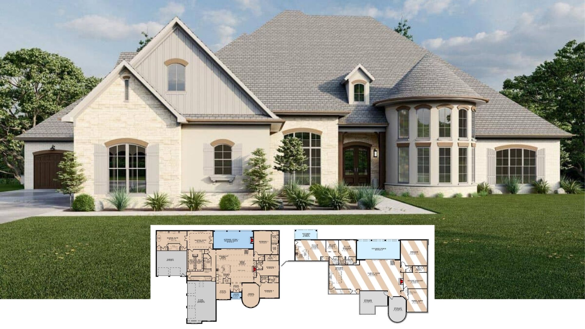 french country home design plans