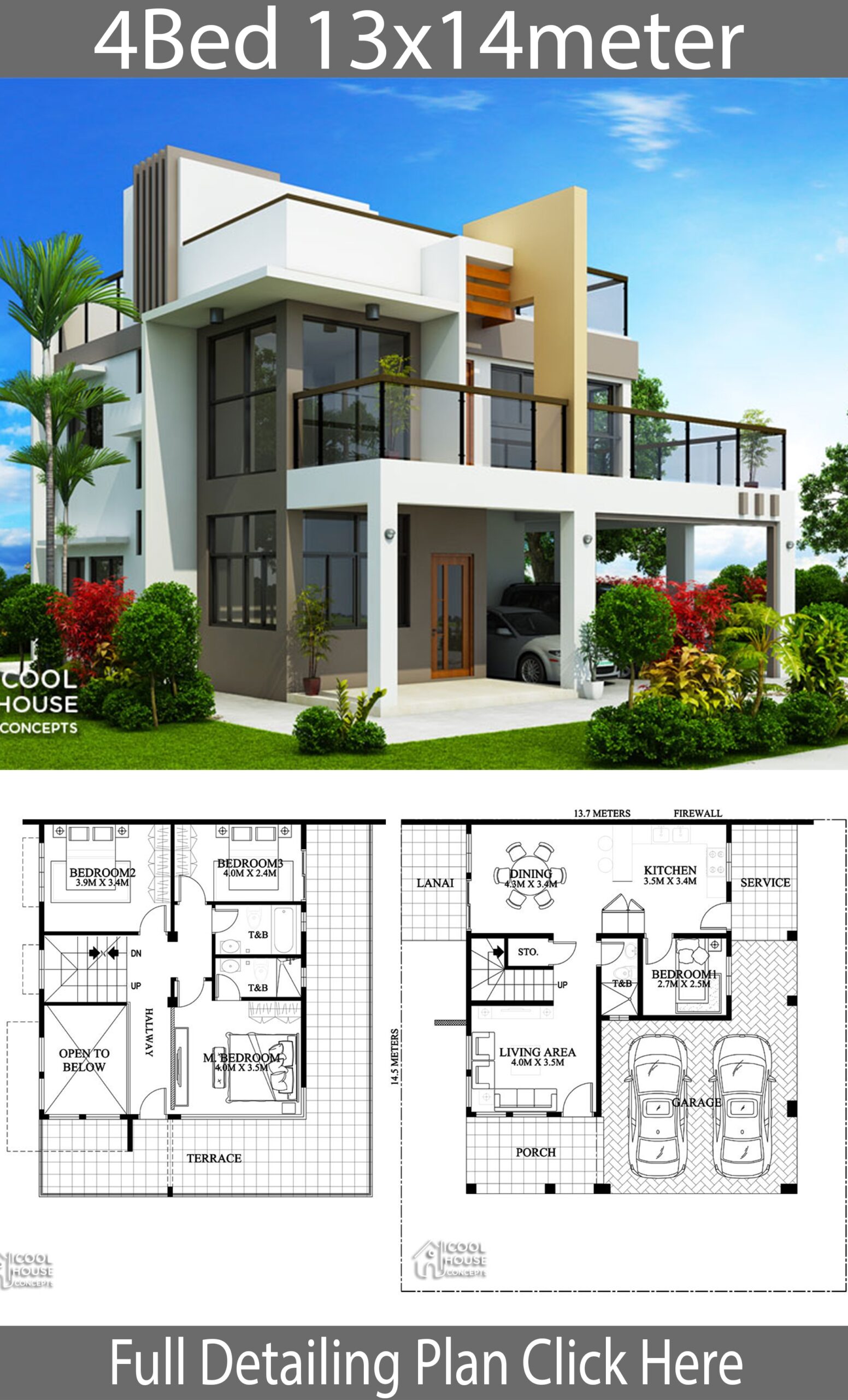 house plans for 4 bedroom house