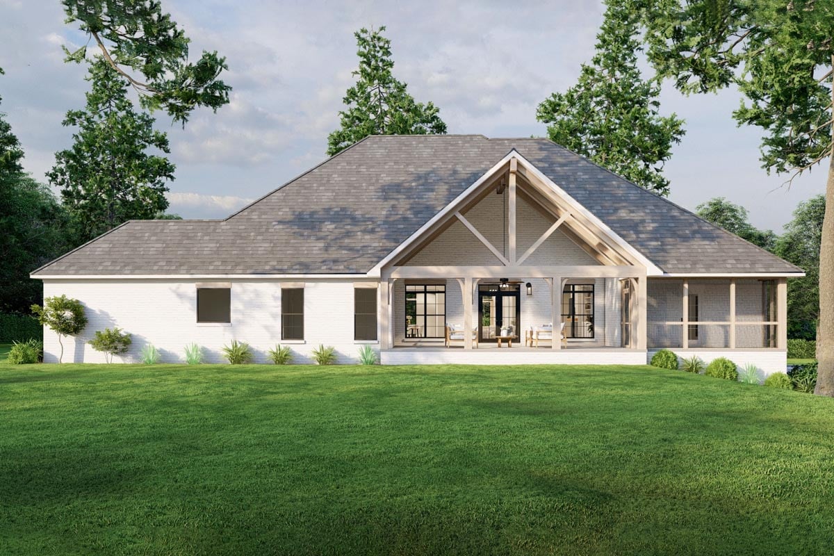 house plans single story with walkout basement