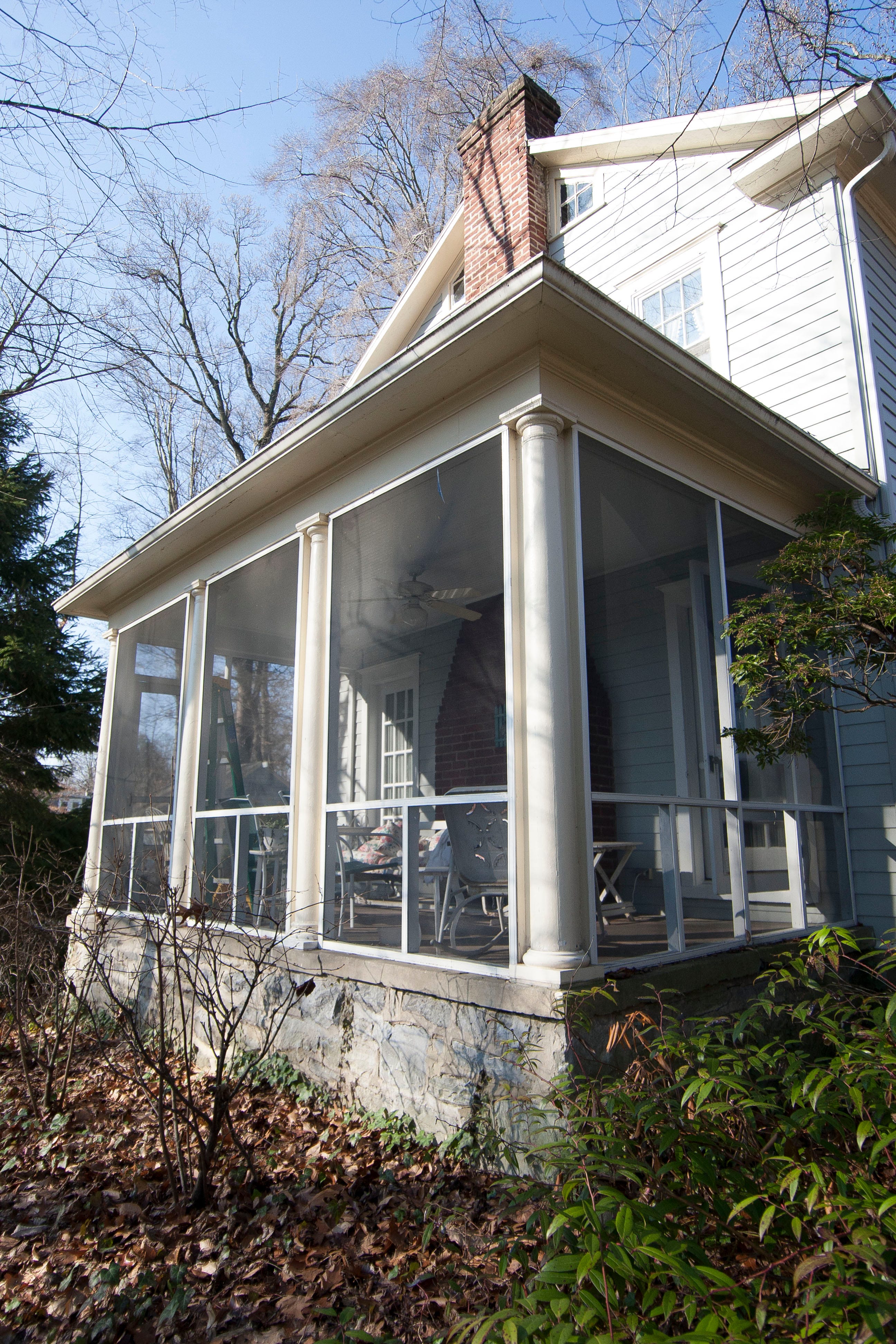 how to enclose a screened porch