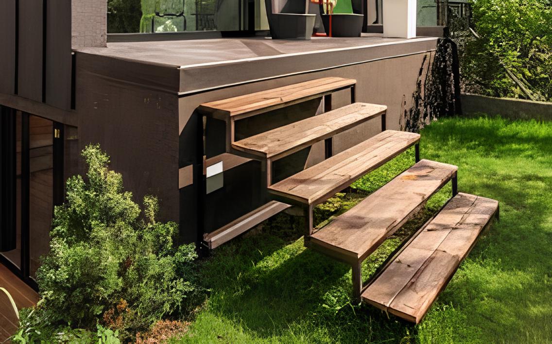 how wide should stairs be on a deck