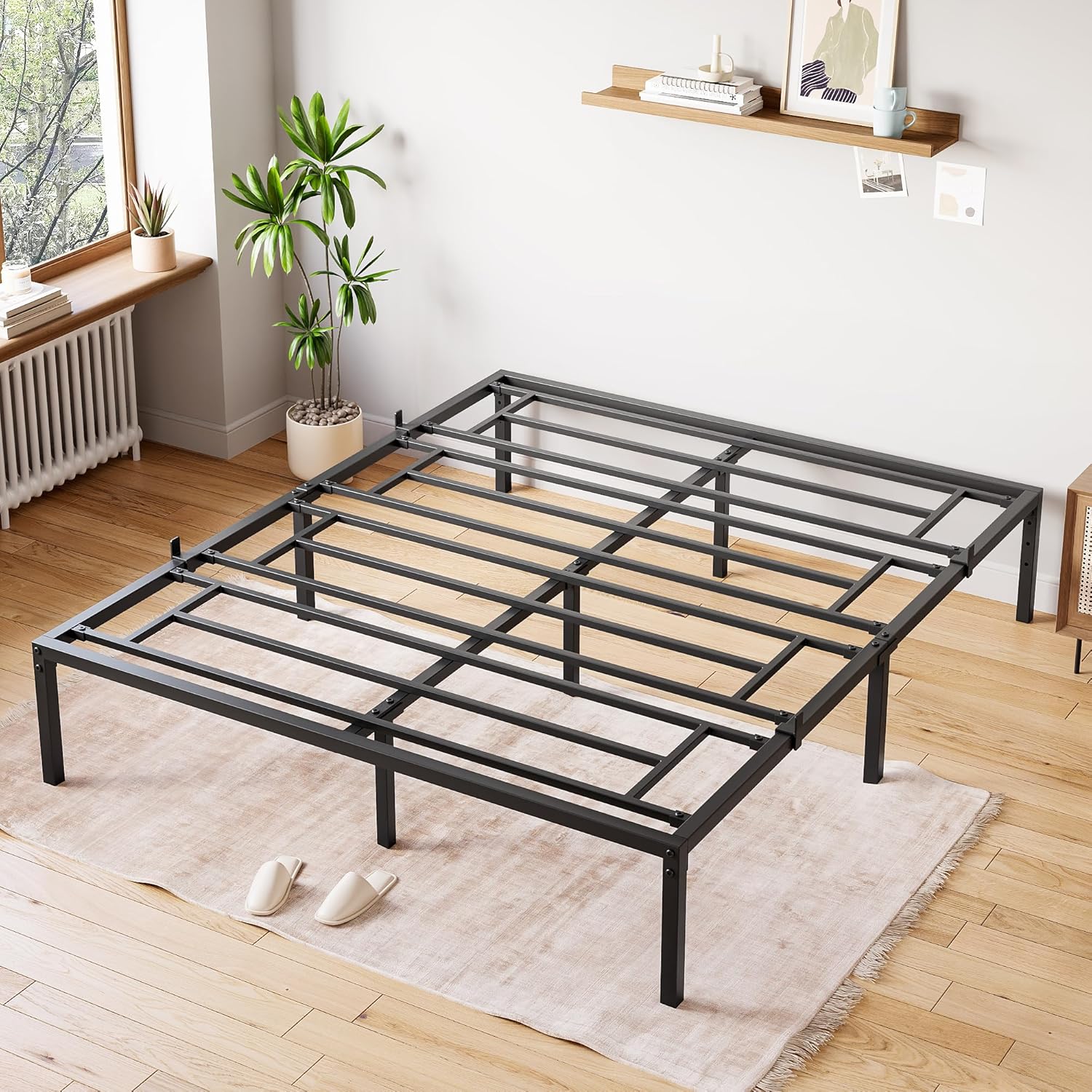 metal bed frame for full size bed