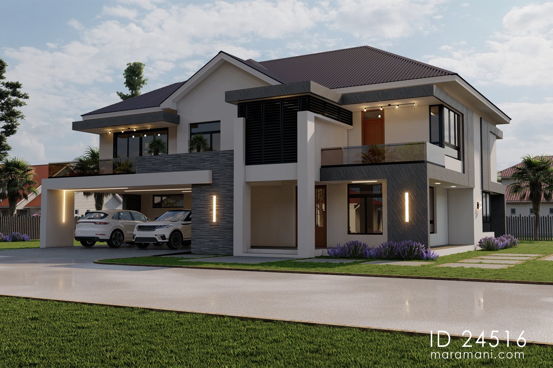 modern 4 bedroom house design