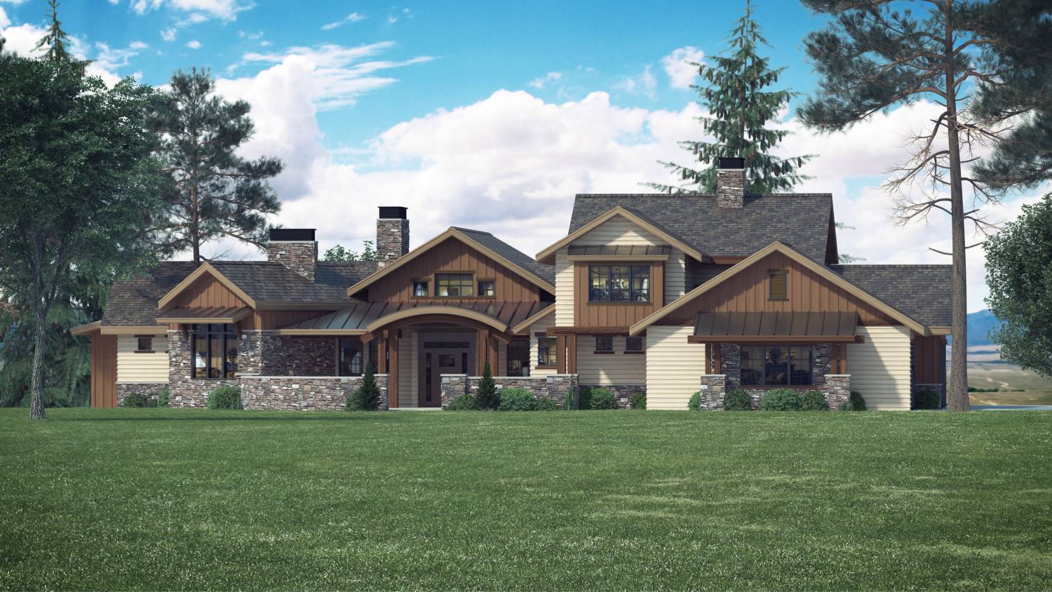mountain craftsman style house plans