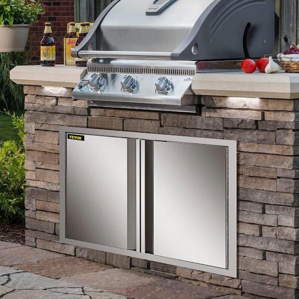 Navigating the World of Outdoor Kitchen Doors Your Stainless Steel Guide