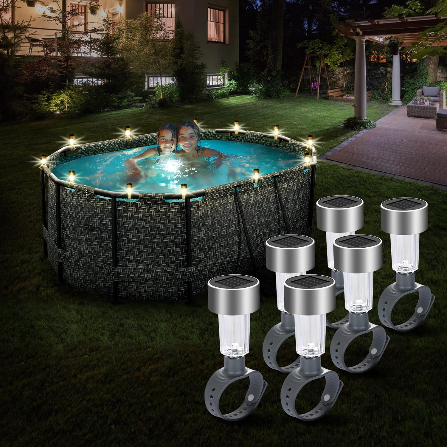 pool lighting for above ground pools